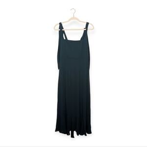Show Me Your MuMu Claire Midi Dress M Emerald Chiffon Flowy Formal NWT